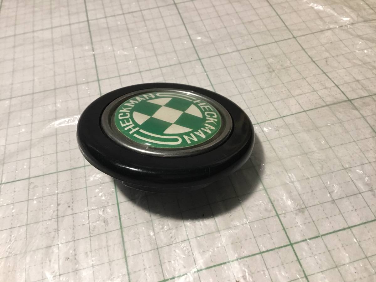 やや傷や汚れあり】チェックマン ホーンボタン checkman check man