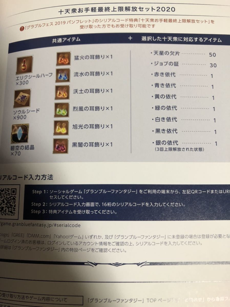 新品】グラブルフェス2019 グランブルーファンタジー 十天衆パーカー ...