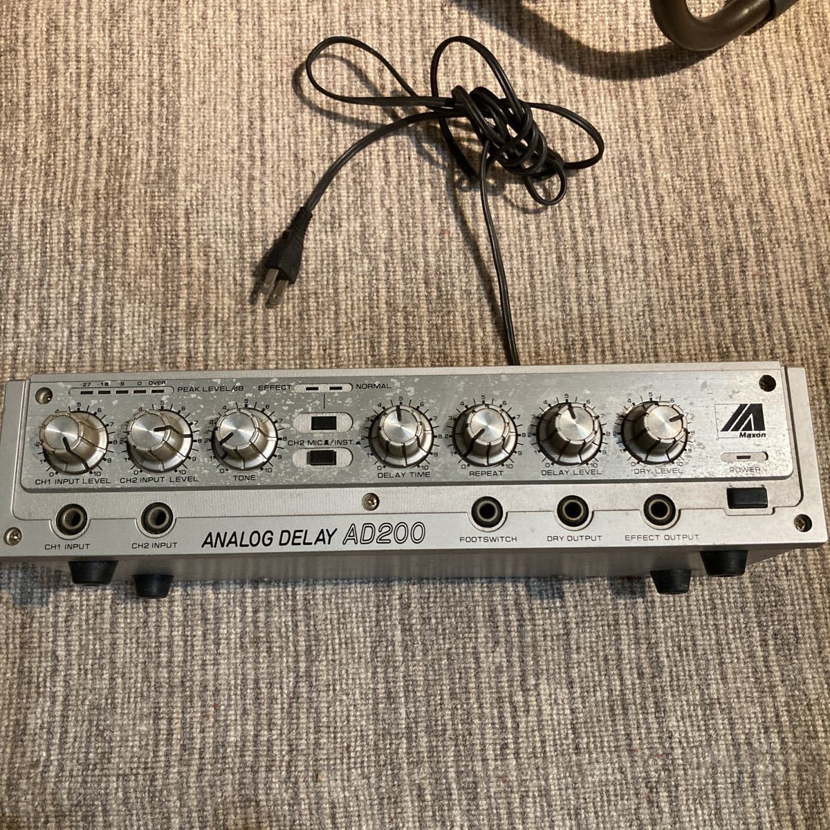 【傷や汚れあり】MAXSON AD200 アナログディレイ delay マクソン テープエコー スペースエコー Rolandの落札情報詳細