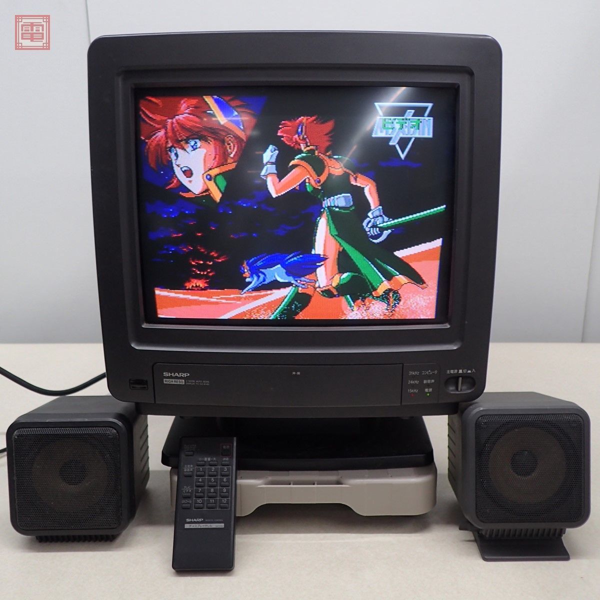 X68000 ディスプレイテレビ CZ-613D-TN 15型FS Yahoo!オークション - SHARP X68000 モニター CZ-613D カラーテレビジ