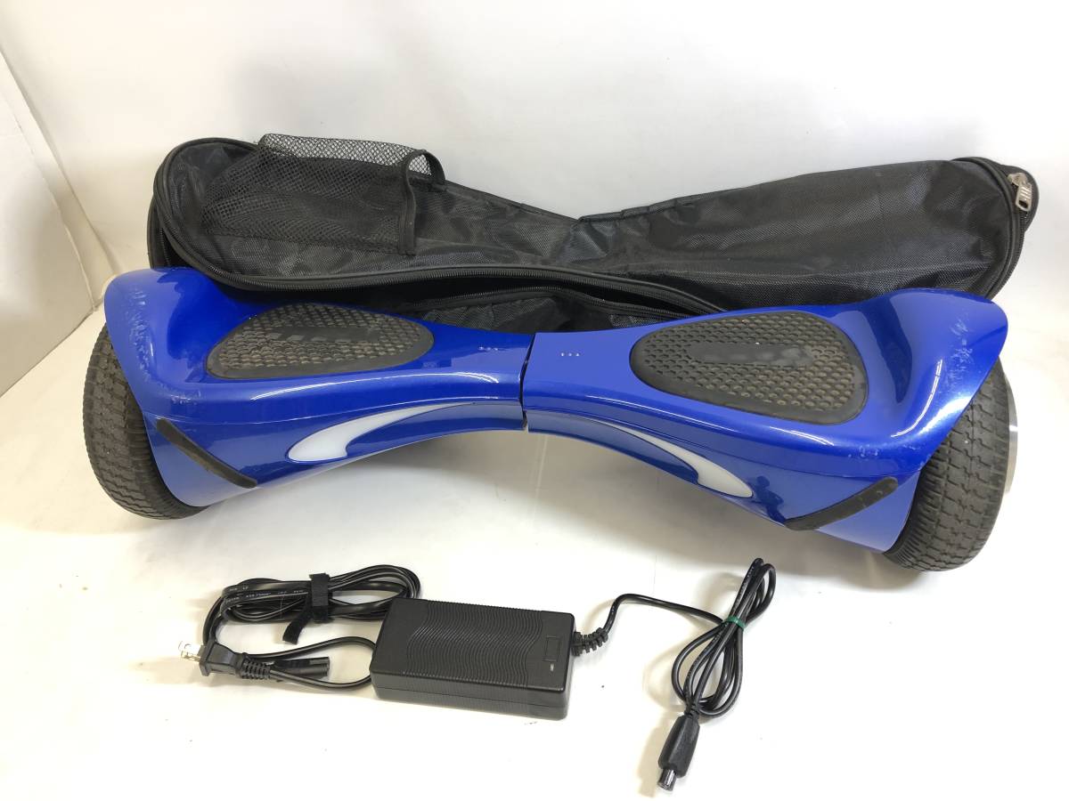 【傷や汚れあり】SH22100804T/ Smart Balance Wheel スマートバランスホイール ブルー ミニセグウェイ バランス