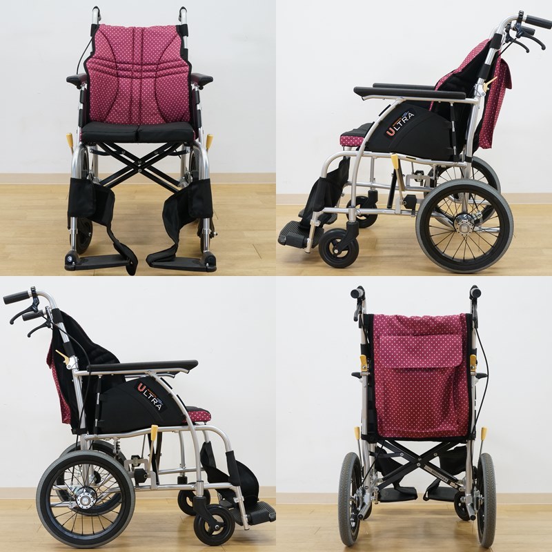 中古】介護用車椅子 日進医療器 NAH-U1