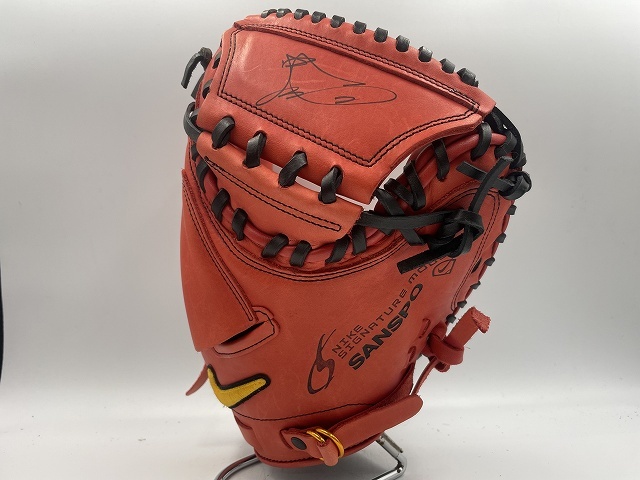 ナイキ 軟式 キャッチャーミット 細川亨 モデル 絶版品