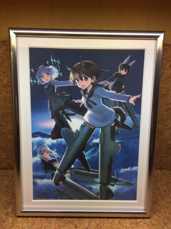 ストライクウィッチーズ シャーリー 直筆サイン入り複製原画