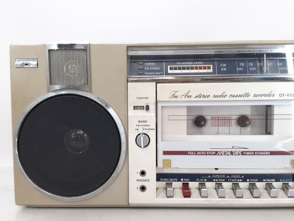 傷や汚れあり】sa/ 希少 Brother ブラザー ステレオカセット