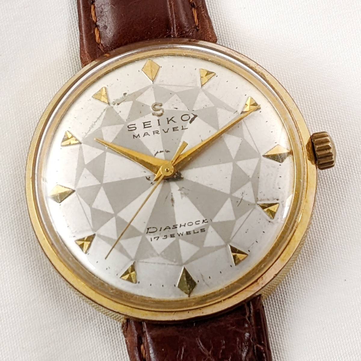 SEIKO、マーベル、手巻、アンティーク SEIKO Marvel セイコー マーベル