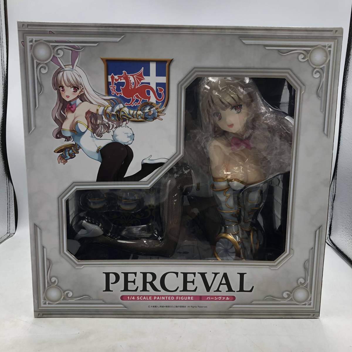 英雄＊戦姫GOLD パーシヴァル　フリーイング　バニー　フィギュア 英雄＊戦姫GOLD パーシヴァル [FREEing] レビュー | QP's blog