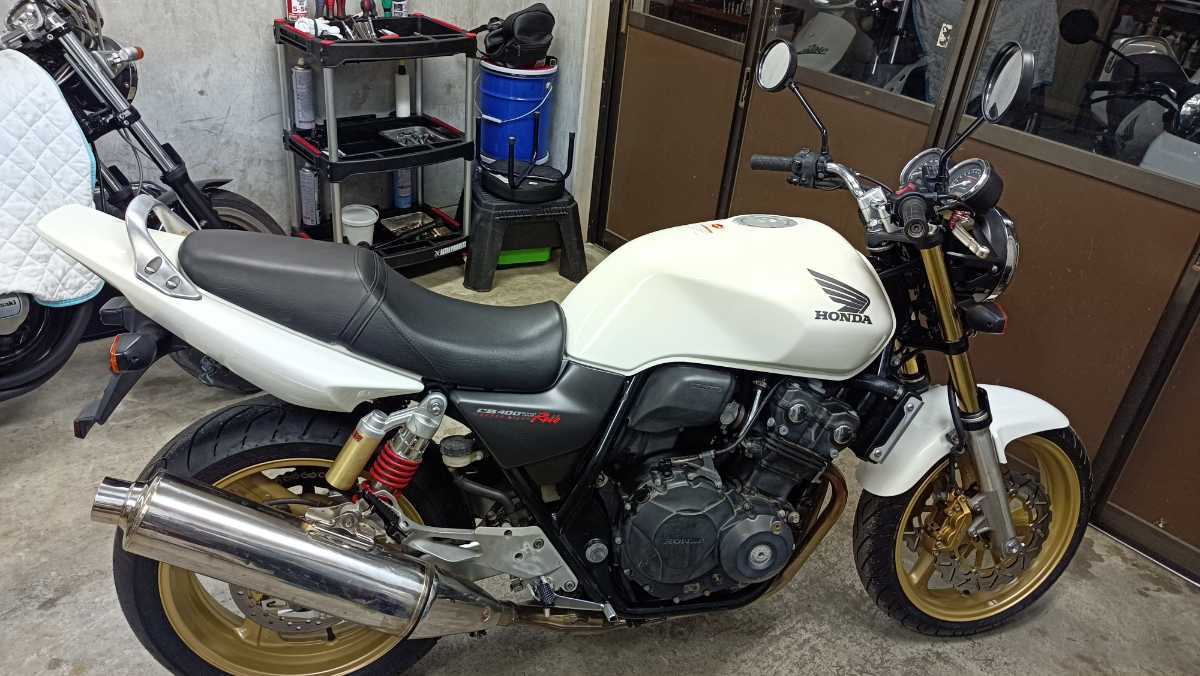ホンダCB400スーパーフォア。不動車。全塗装済。部品取り。