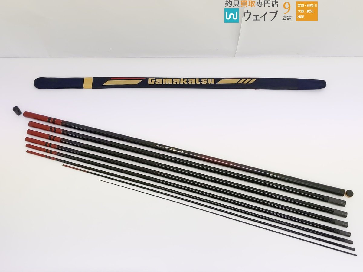 Gamakatsu Pured がま鮎 引抜早瀬90 渓流 鮎竿 袋付 Gamakatsu Pured がま鮎 引抜早瀬90 渓流 鮎竿 袋付 がまかつ 鮎竿