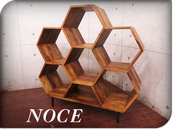 目立った傷や汚れなし】□展示品□NOCE/ノーチェ□高級□ブックケース
