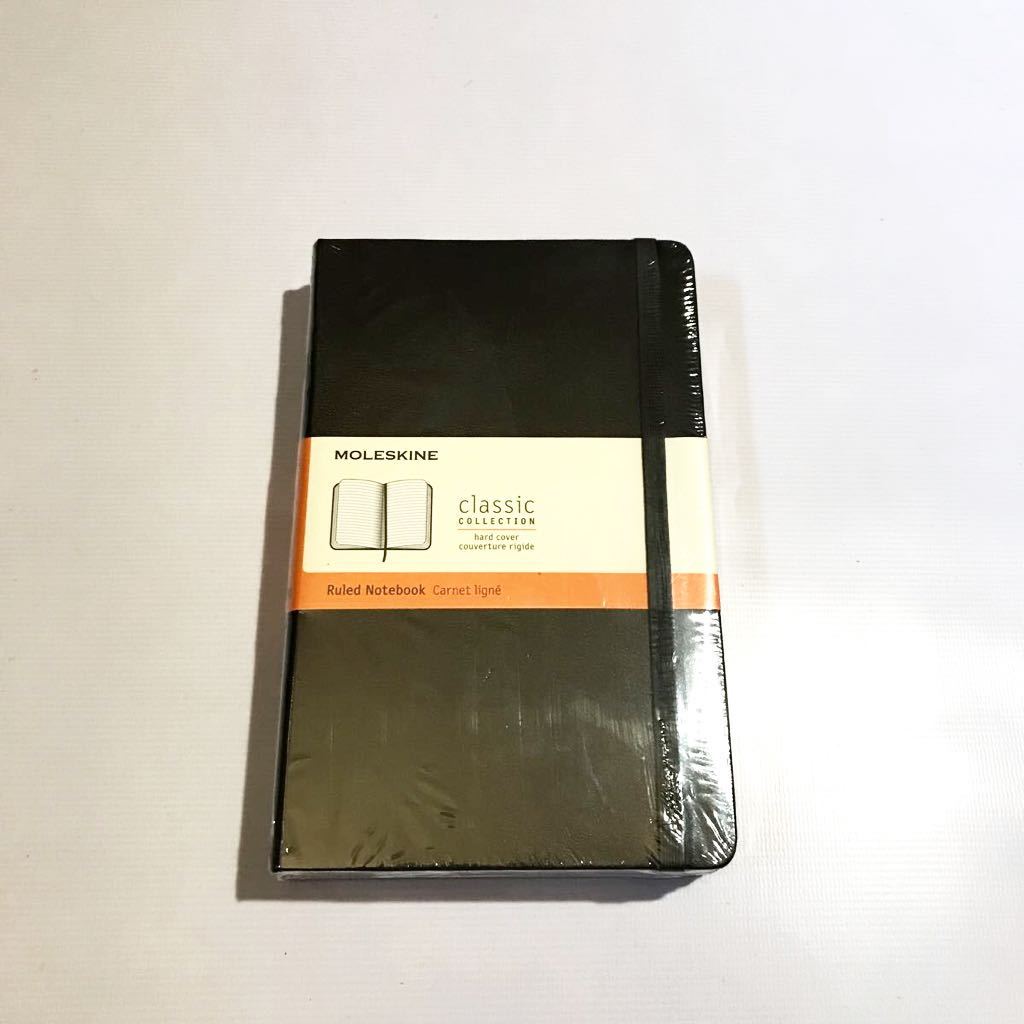 【未使用】MOLESKINE Classic Notebook Hard Cover Black 2冊SET モレスキンノート クラシック