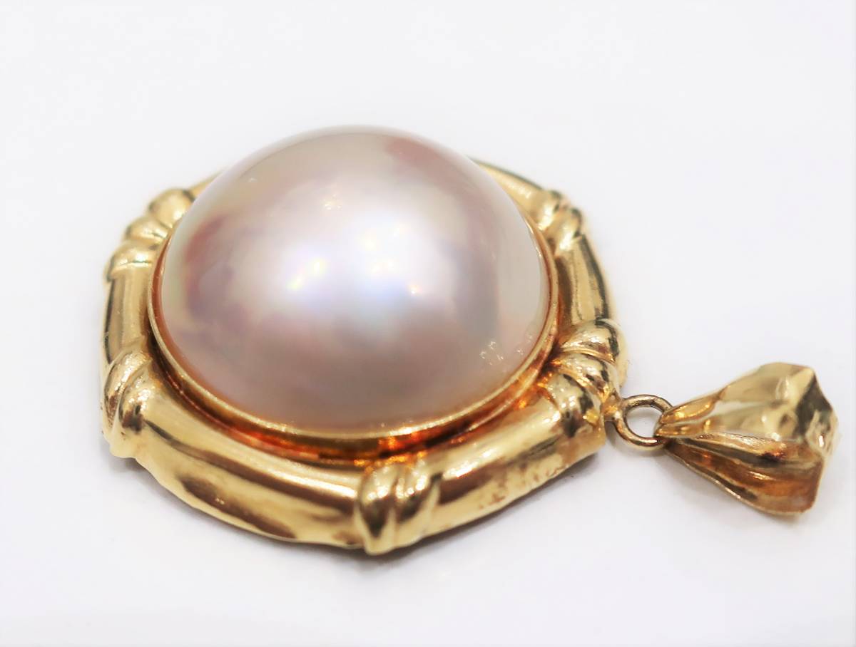 マベパールペンダント K18 3.9g