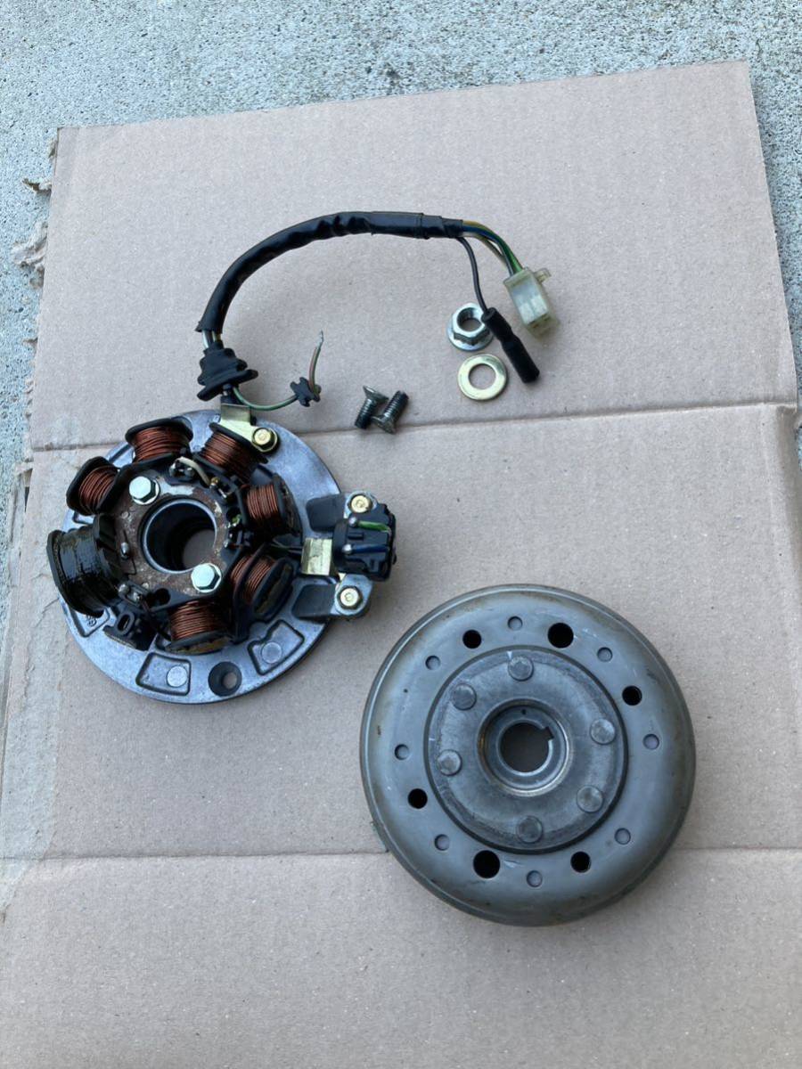 純正】ホンダモンキー50 ジェネレータセット12V フライホイール