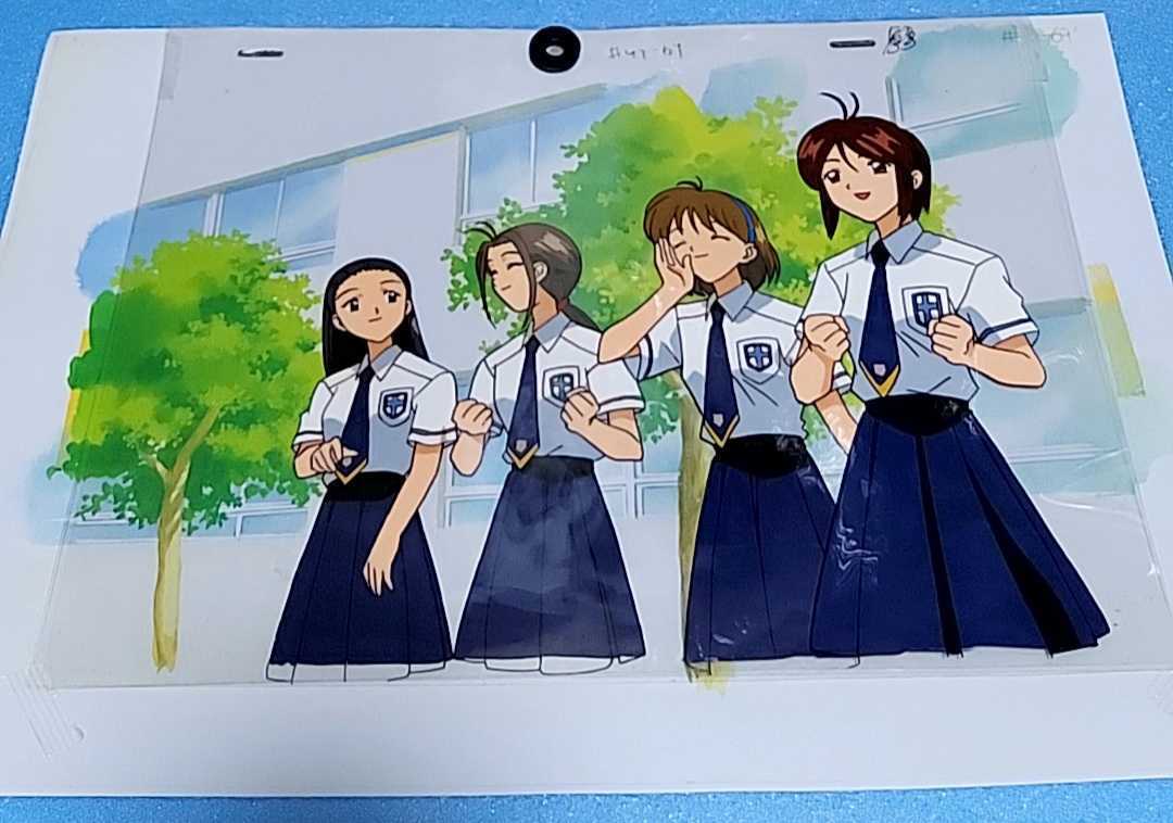 カードキャプターさくらのセル画 2枚重ね 【公式通販】