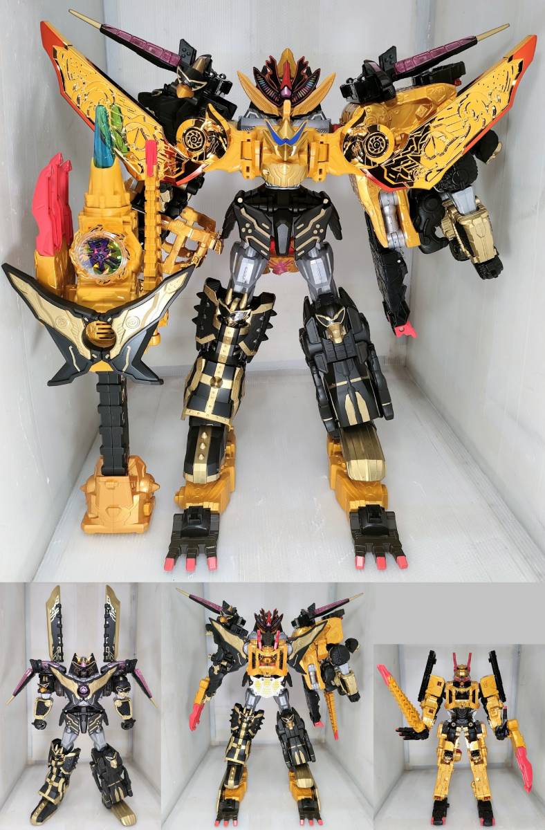 傷や汚れあり】DX ブラック ドンオニタイジン極 可動域拡大 改造 塗装