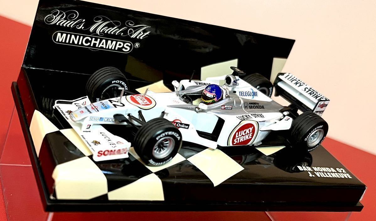 F1 BAR HONDA 02 VILLENEUVE #22 de 2000 formule 1/18 F1 BAR HONDA 02 VILLENEUVE #22 de 2000 formule 1/18
