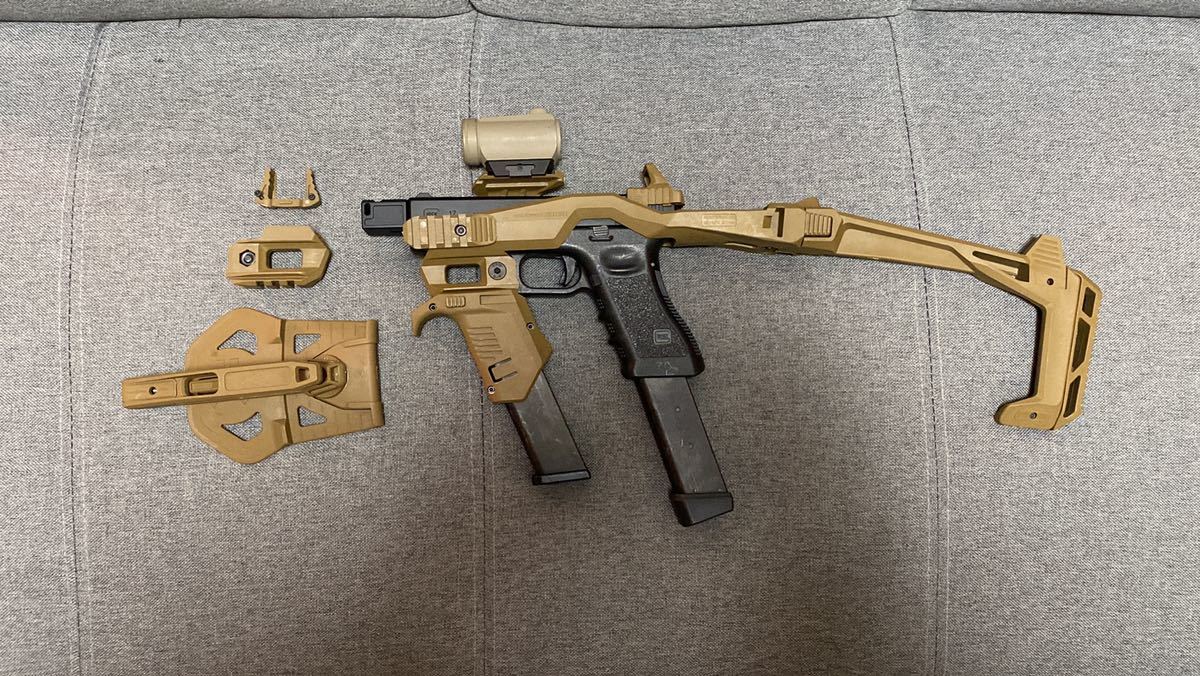 実物 RECOVER TACTICAL 1911カービンキット/ Carbon8 M45対応