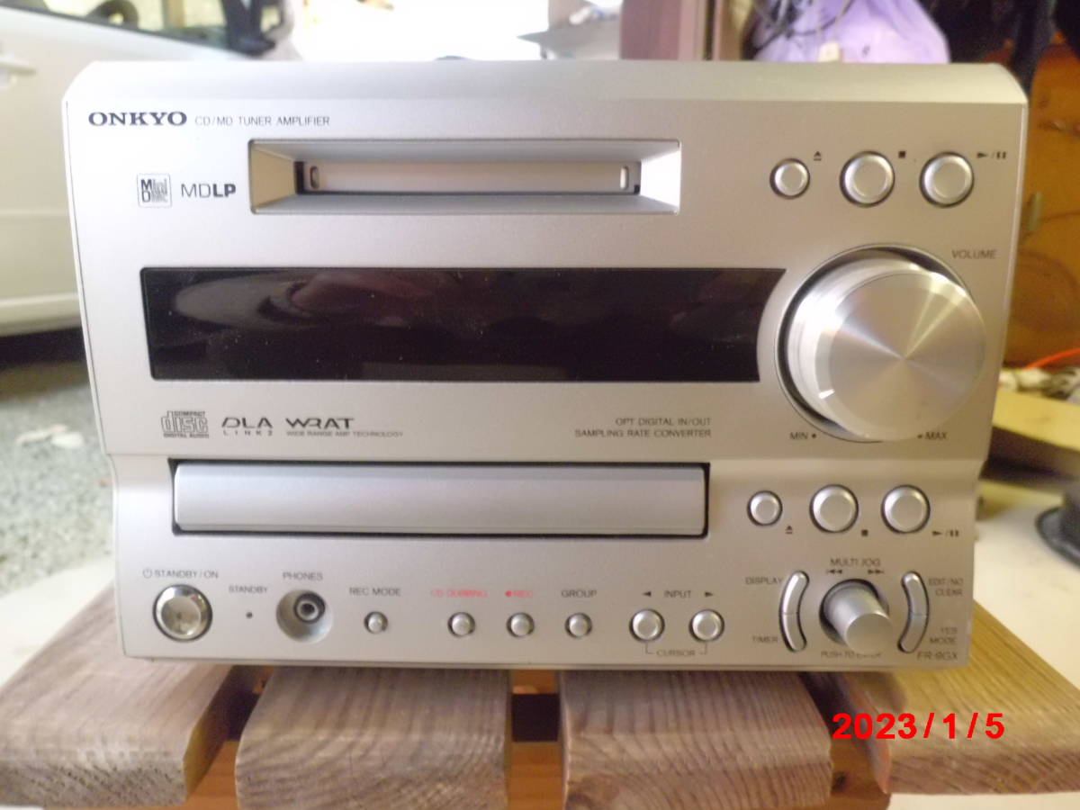 ジャンク品  Onkyo  FR-9GX ミニコンポ Yahoo!オークション -「onkyo fr-9gx」の落札相場・落札価格