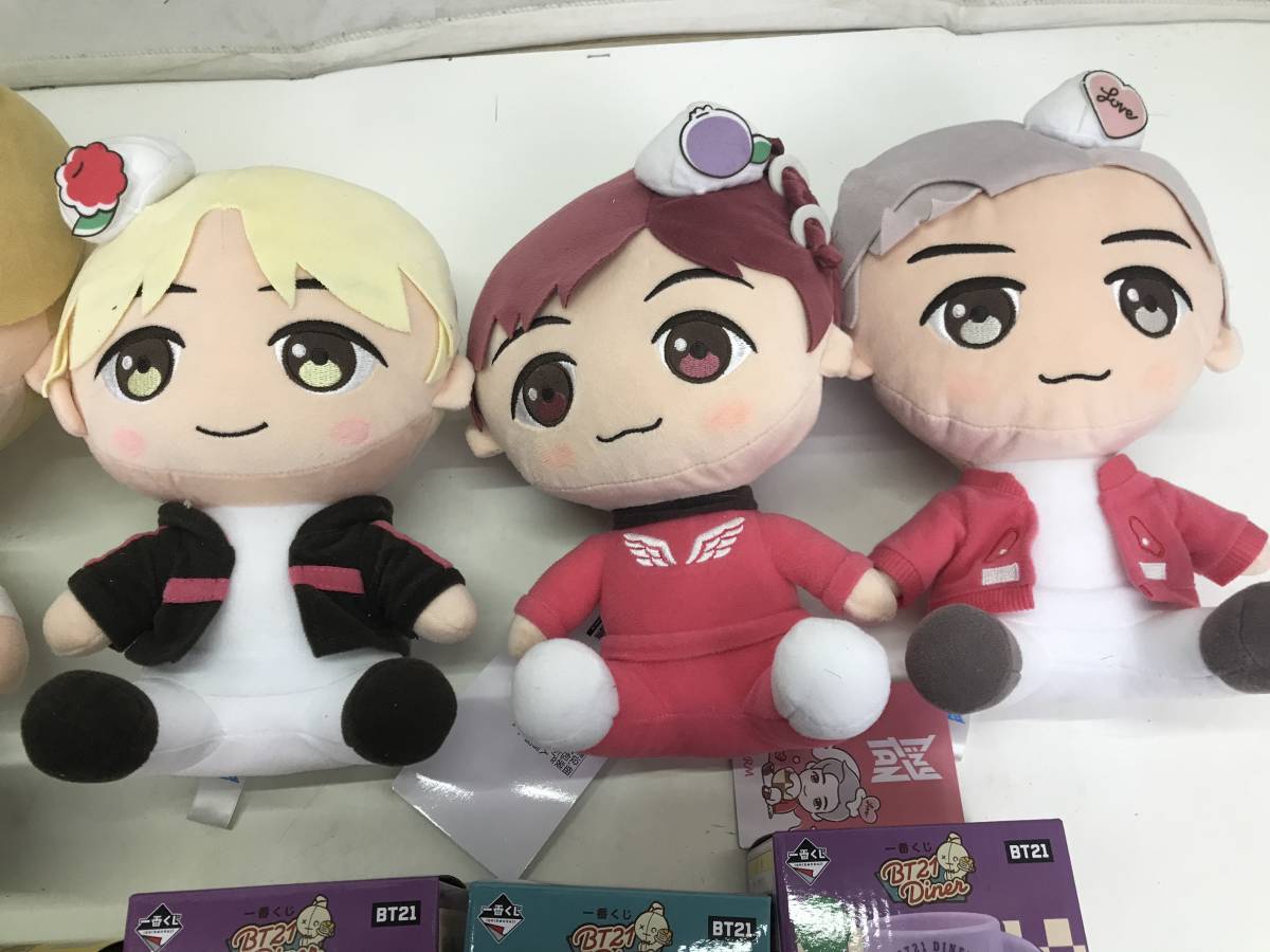 BTS TinyTAN BT21 Jung Kook グク　グッズ　セット TinyTAN BT21 一番くじ JUNGKOOKセット 一番くじ TinyTAN