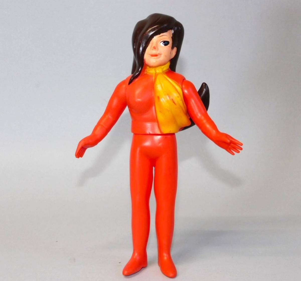 希少 ポピー 宣弘社 月光仮面 コウモリ男 ソフビ 3.4.5日限定お値下げ‼️月光仮面 コウモリ男 宣弘社 紫