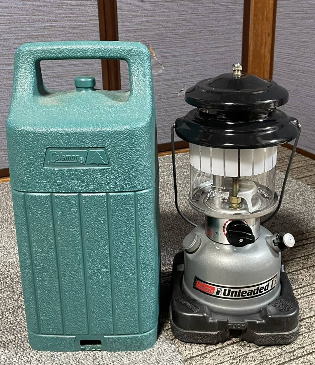 K7274 Coleman コールマン Unleaded1 MODEL 282-700 ランタン 父から