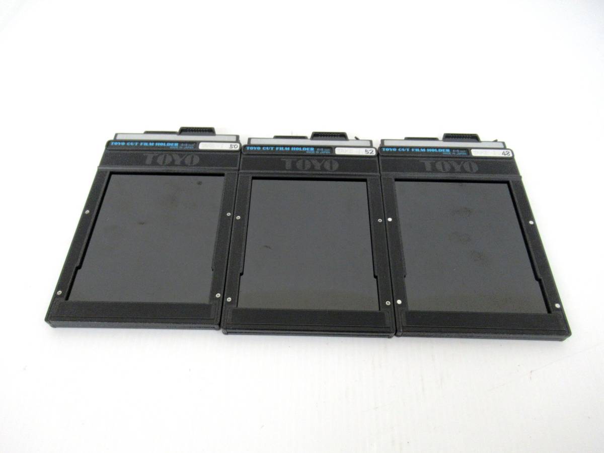 TOYO CUT FILM HOLDER 4×5 inch トヨ 4×5判フィルムカメラ用