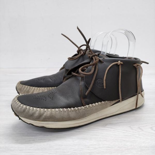 VISVIM ヴィズヴィムFBT レザーモカシンスニーカー メンズ 10（傷や  