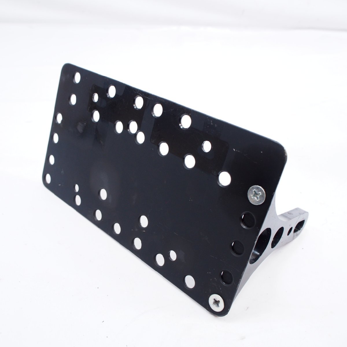 【傷や汚れあり】サイドマウントナンバーステーSR400 XS650 250TRエストレアW650マグナ50 CB400SSビラーゴ250