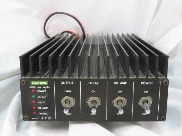 DAIWA LA-2155H VHFリニアアンプ 144MHz DAIWA LA-2155 LINEAR AMPLIFIER test by 153E251 - YouTube
