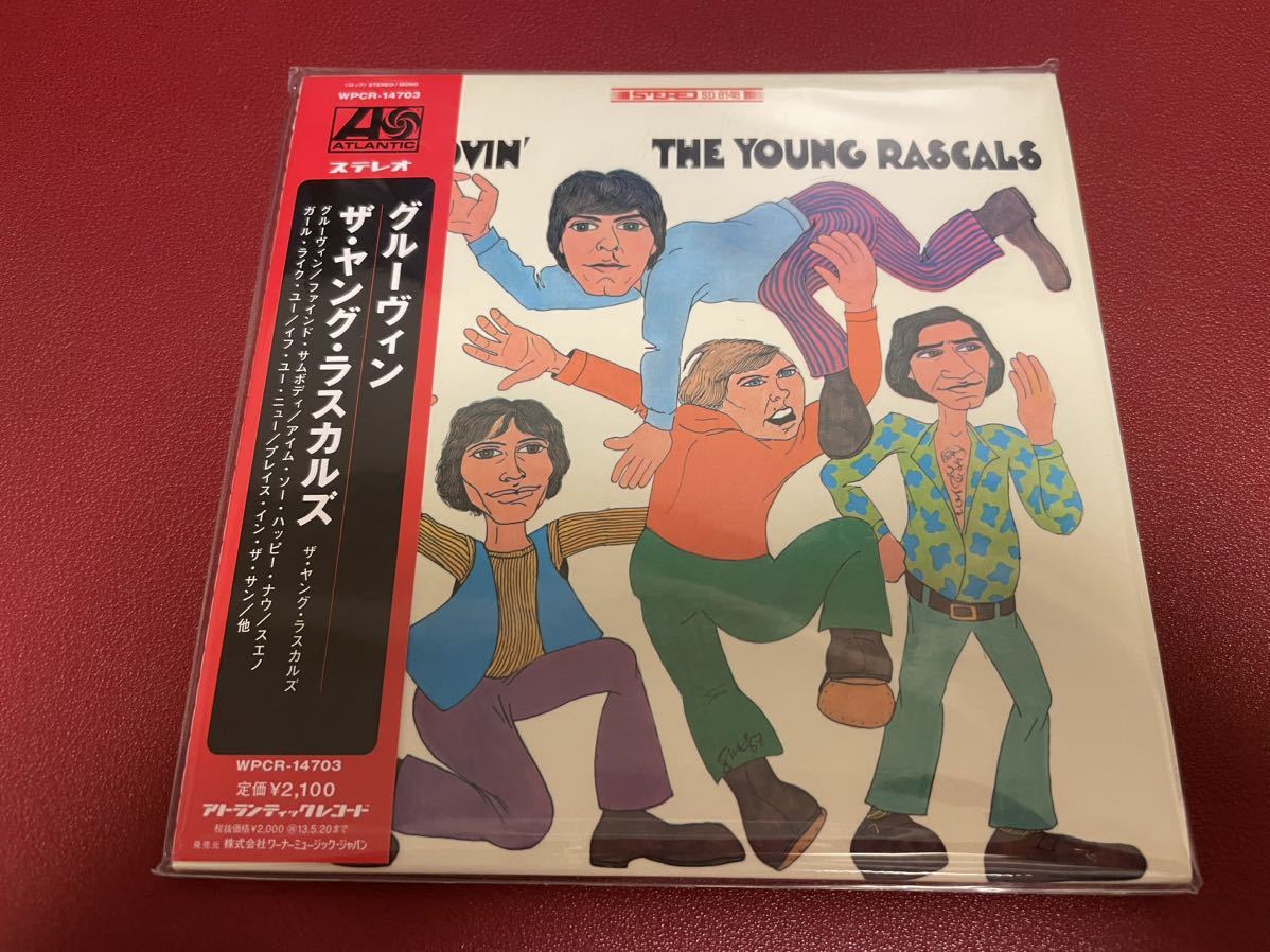 【傷や汚れあり】紙ジャケットCD帯付★THE YOUNG RASCALS【GROOVIN`】ザ・ヤング・ラスカルズ★rascals/Felix