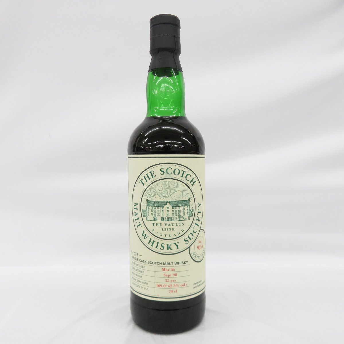 【未使用】【未開栓】ザ・スコッチモルトウイスキー・ソサエティ SMWS ロッホサイド 32年 19661998 ウイスキー 700ml 62