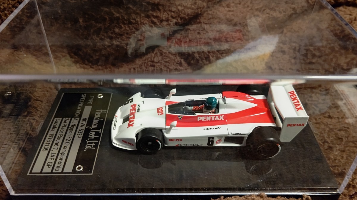 新品1/43 Headway Tech.Ltd NOVA 532P 中嶋悟 F2 新品1/43 Headway Tech.Ltd NOVA 532P 中嶋悟 F2