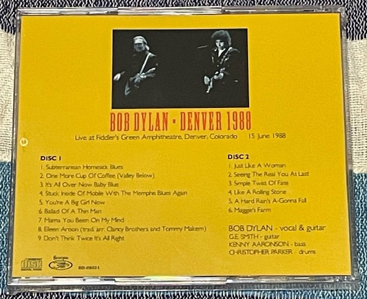 ボブ・ディラン　Denver 1988 (2CD) ボブ・ディラン Denver 1988 (2CD)