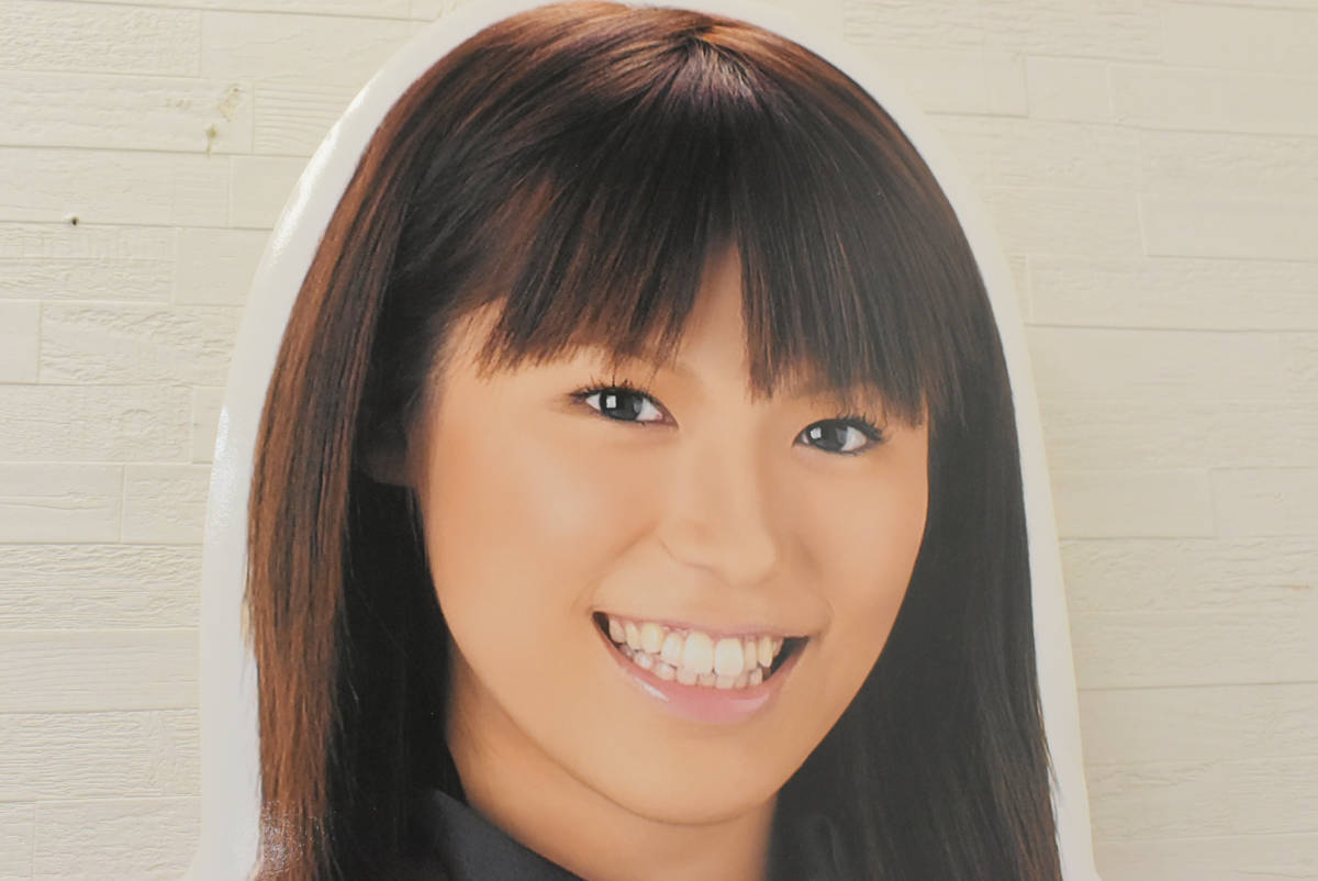 若槻千夏　バスタオル　等身大 傷や汚れあり】UCE1225-1_若槻千夏/等身大パネル/JJ CLUB 100