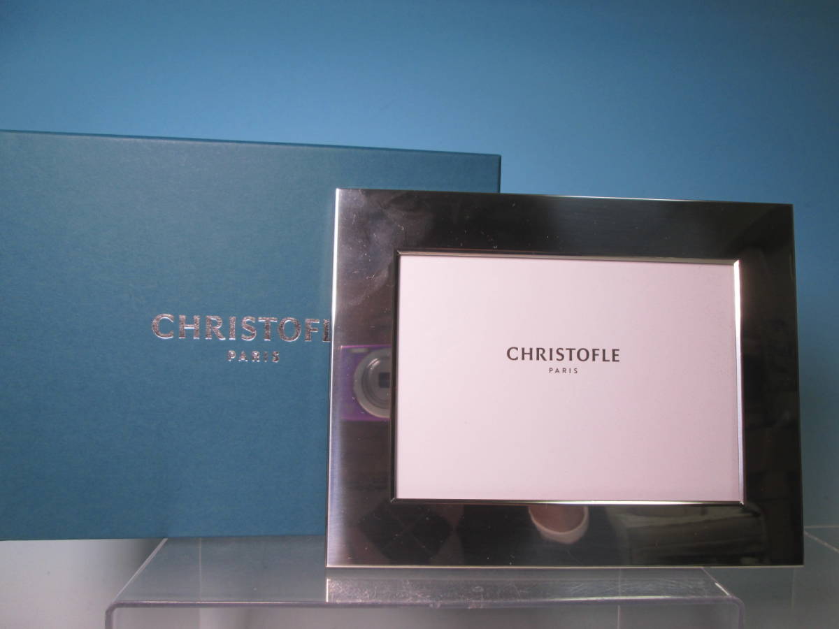 新品未使用】クリストフル☆リネア☆フォトフレーム☆L版