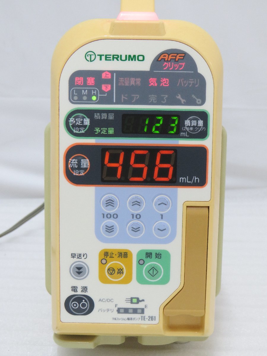 テルモ　輸液ポンプ TE161S テルモ 輸液ポンプ TE161S - メルカリ