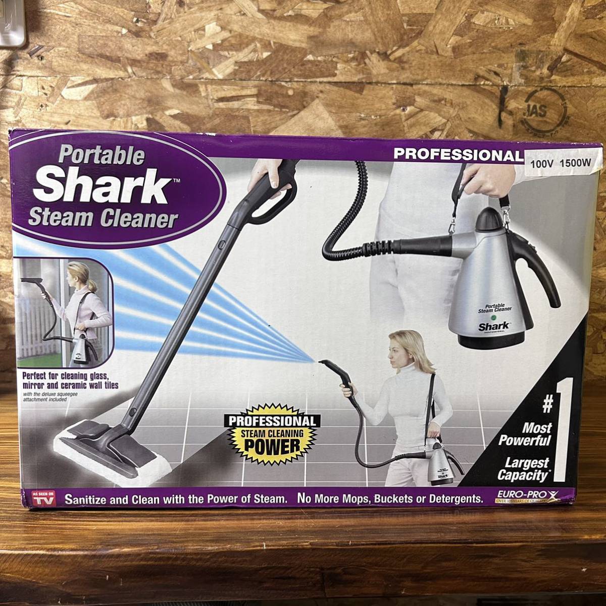 【未使用】Shark Portable シャーク ポータブル スチームクリーナー steam cleaner 掃除 新品 未開封の落札情報詳細