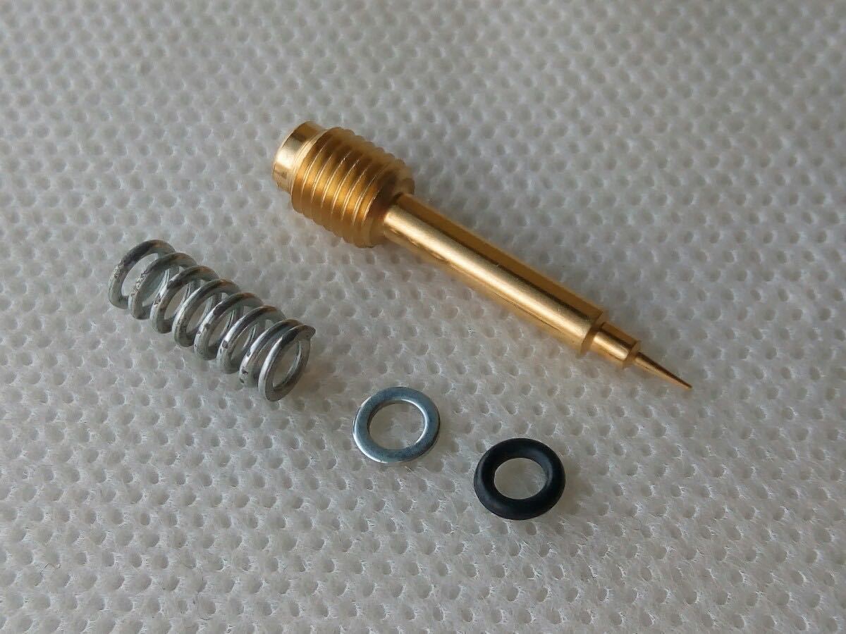 【未使用】KLX250 9397年式 キャブレター パイロットスクリューセット ASSY エアスクリュー 新品 社外品 匿名配送 1993