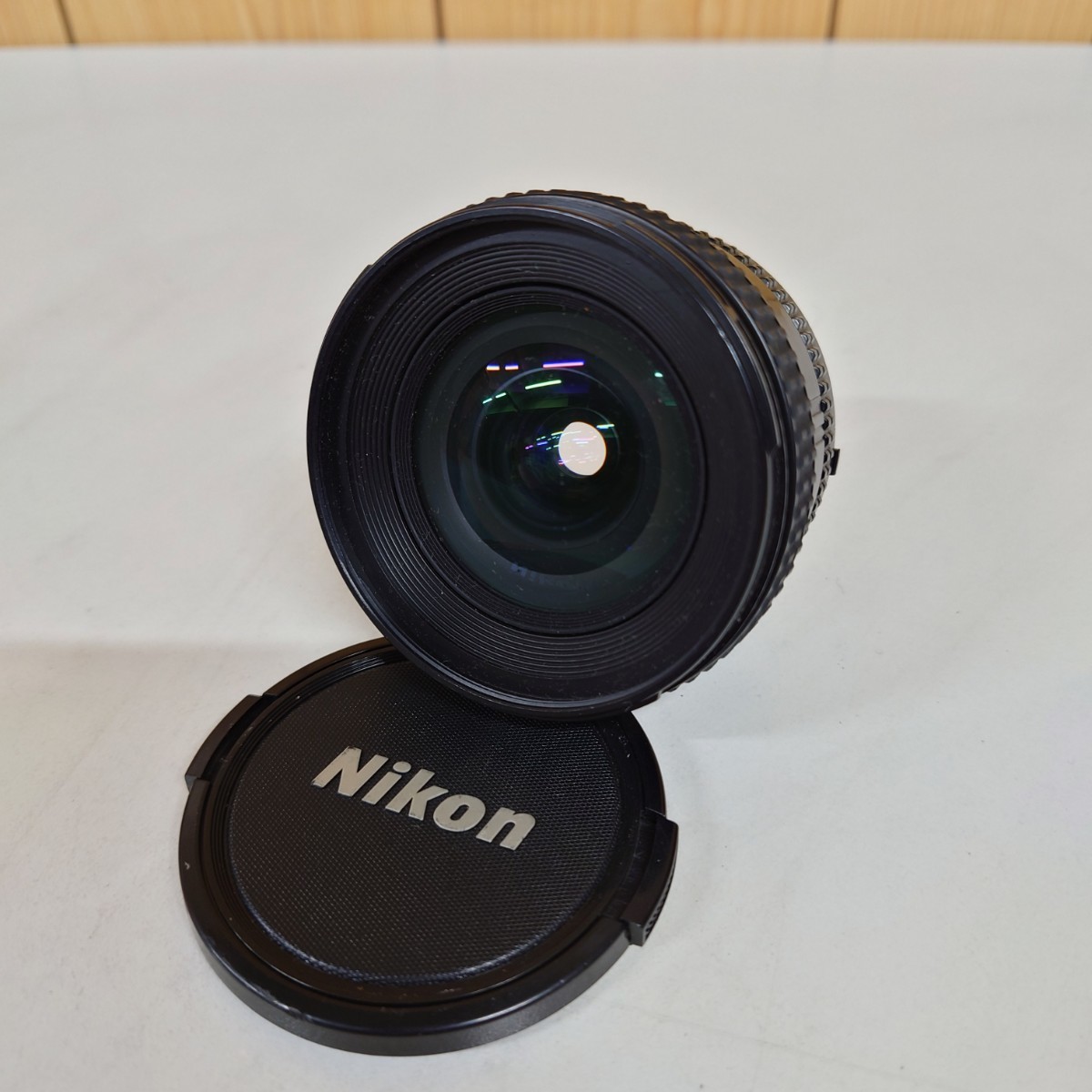 【やや傷や汚れあり】1円【動作未確認】ニコン Nikon AF NIKKOR 20mm 12.8 MADE IN JAPAN ニコンレンズ