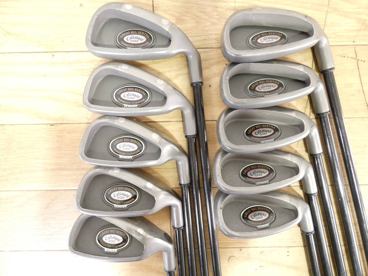 Fer 6 Callaway Great Big Bertha Tungsten Titanium – Graphite RCH 96, Regular