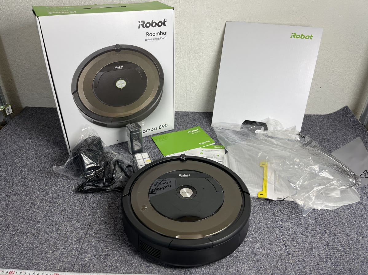 【全体的に状態が悪い】iRobot Roomba 890 アイロボットルンバ ロボット掃除機 Vacuuming Robot SKU