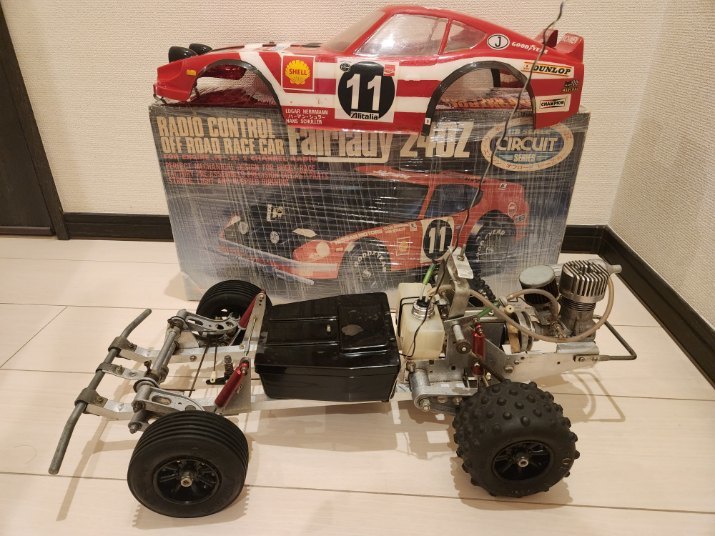 京商 サーキットバギー 初期型 1/8 エンジンバギー 希少 当時物