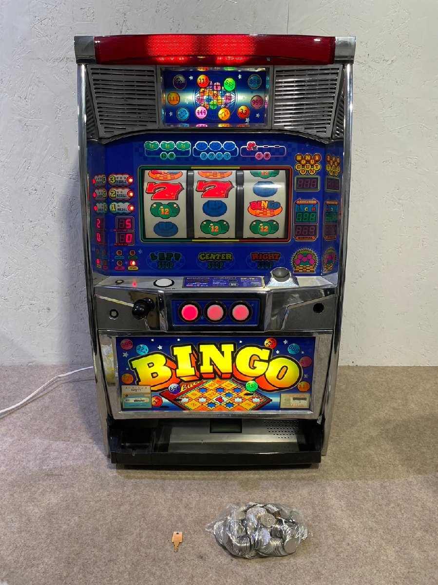 札幌市清田区 パチスロ実機 平和 麻雀物語 初代 コイン不要機搭載