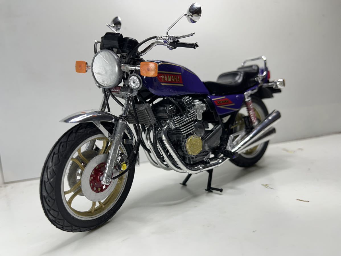 未使用に近い】1/12プラモデルYAMAHA XJ400「D」カスタム