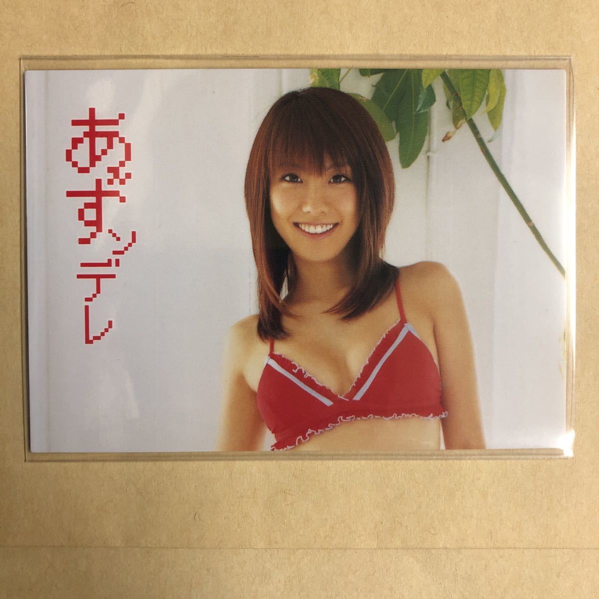 目立った傷や汚れなし】山本梓 2007 さくら堂 トレカ アイドル
