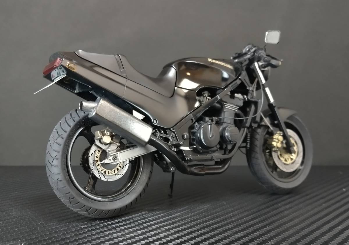 目立った傷や汚れなしタミヤ1&frasl;12 GPZ400R改造 FX400Rカスタム