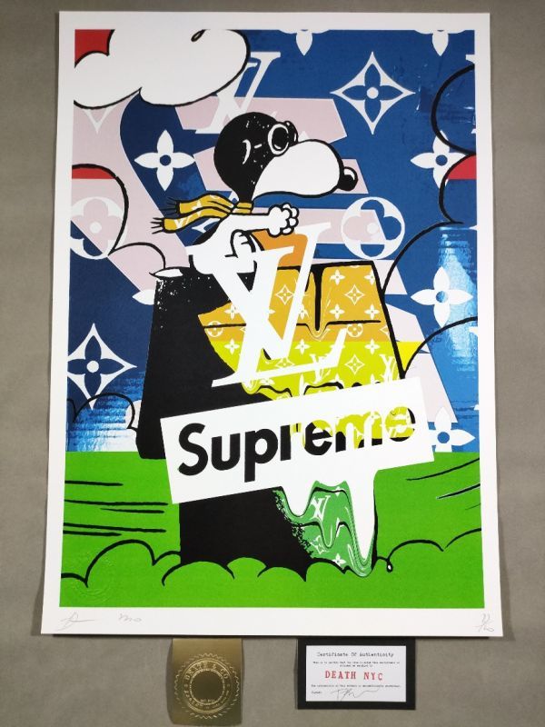 DEATH NYC アートポスター　NIKE VUITTON sneaker DEATH NYC アートポスター NIKE VUITTON sneaker