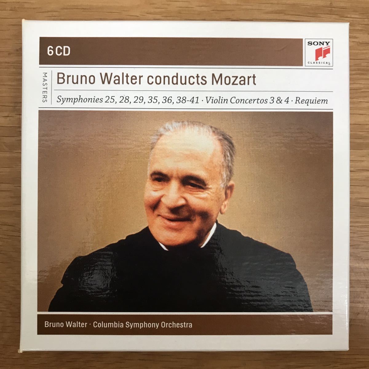【やや傷や汚れあり】【送料無料】Bruno Walter conducts Mozart CD 6枚組 / ブルーノ・ワルター モーツァルト