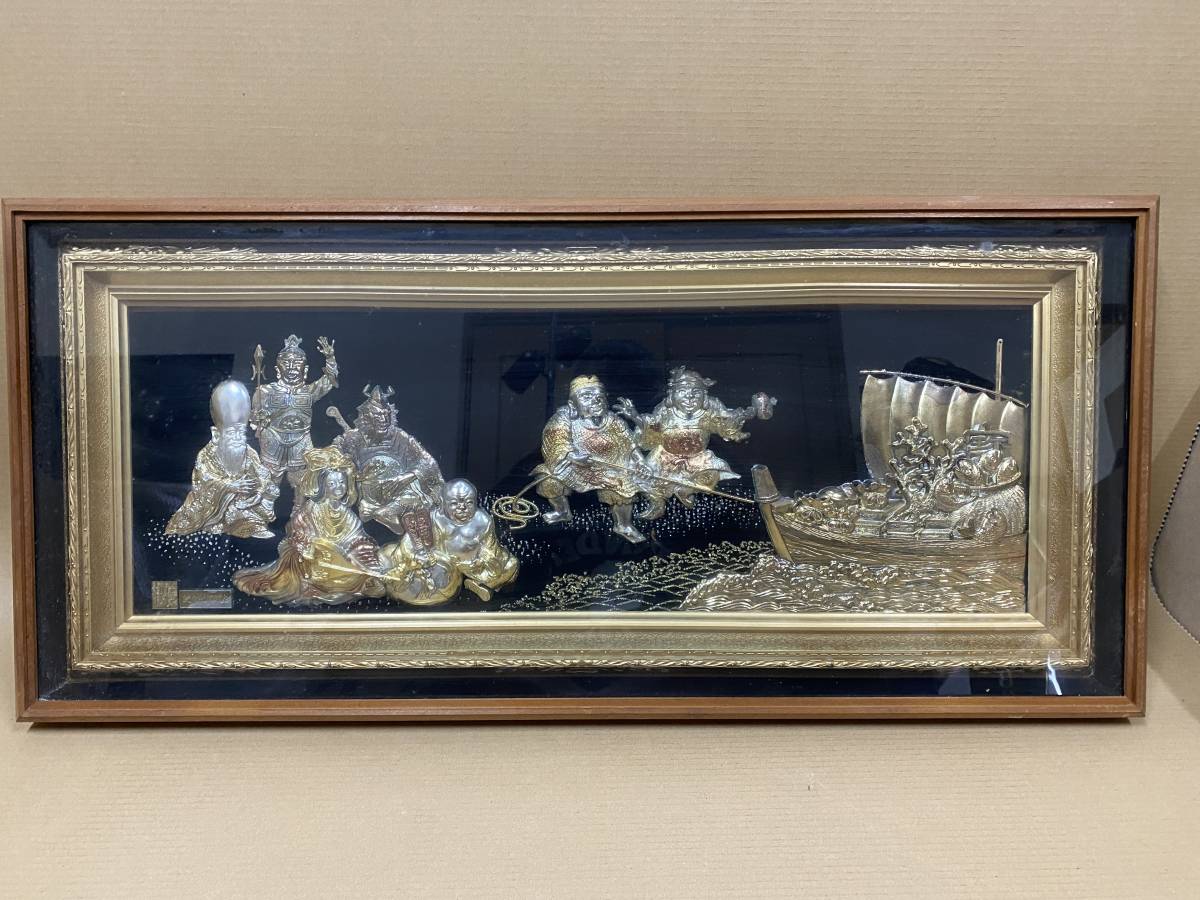 鶴 亀 小判 額縁 縁起物 最高級美術工芸品 鶴 亀 小判 額縁 縁起物 最高級美術工芸品 - メルカリ