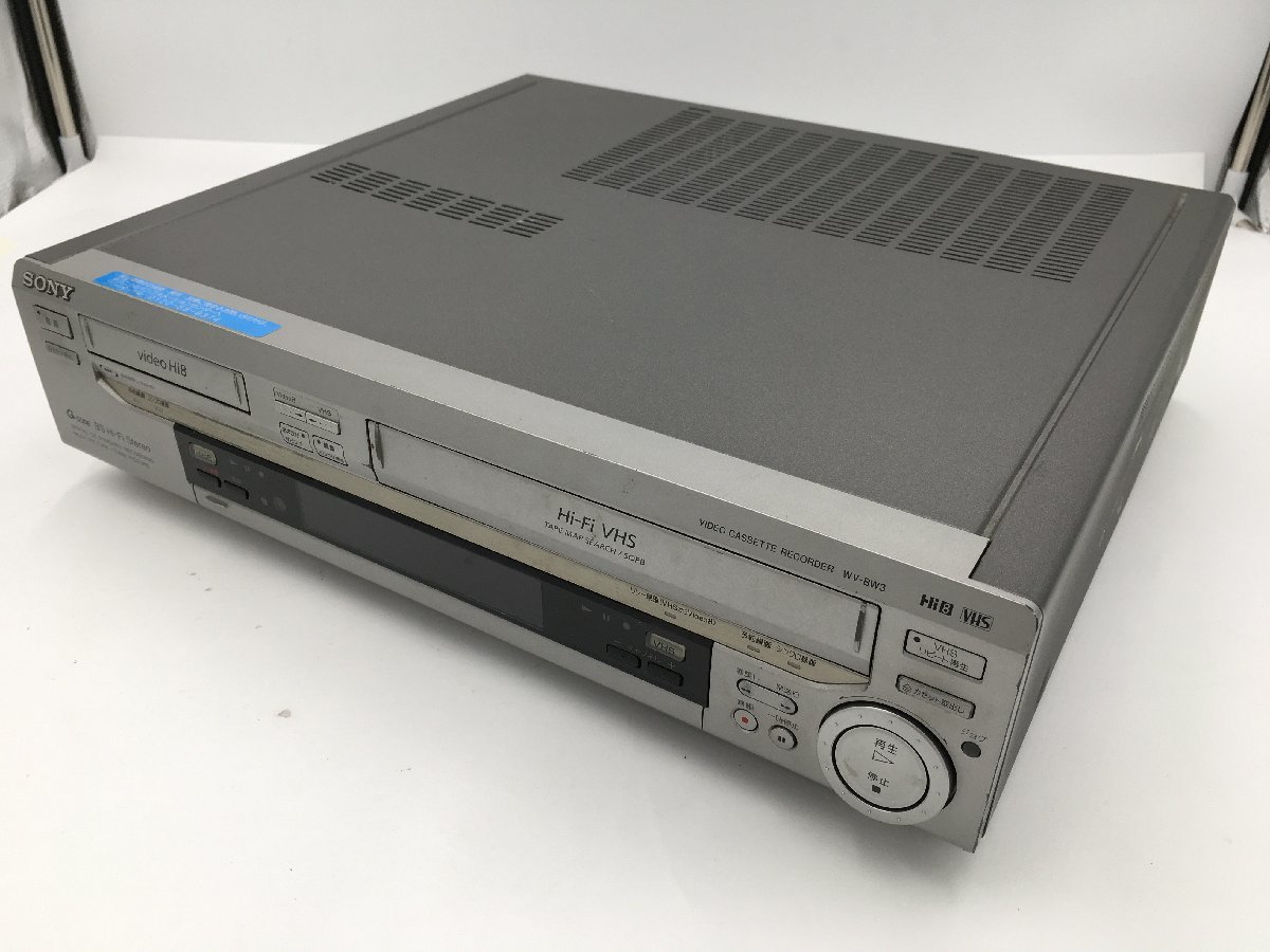 ダビング可能】Hi8 VHS ダブルデッキ 8mm ビデオデッキ WV-BW3 【公式